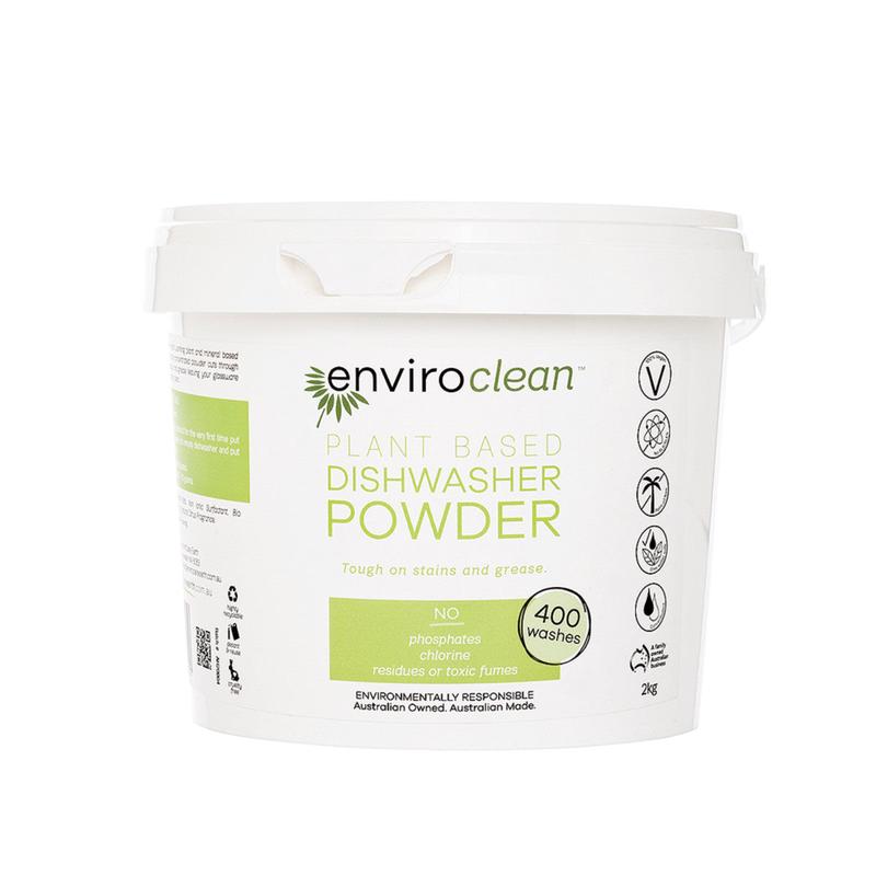 ENVIROCLEAN Plant Based Dishwasher Powder 2kg