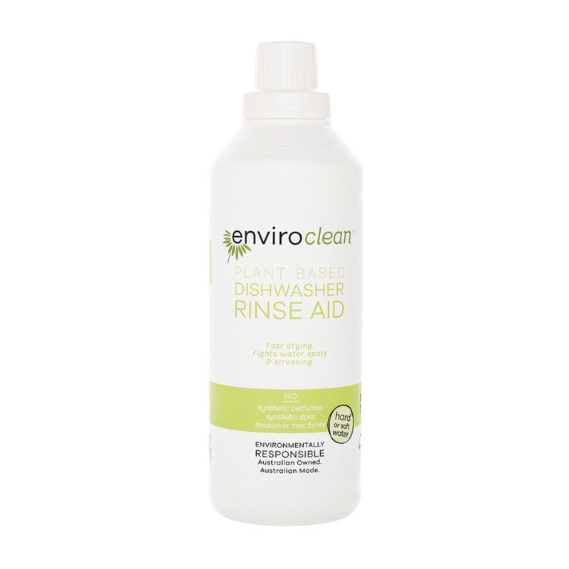 ENVIROCLEAN Plant Based Dishwasher Rinse Aid 1L