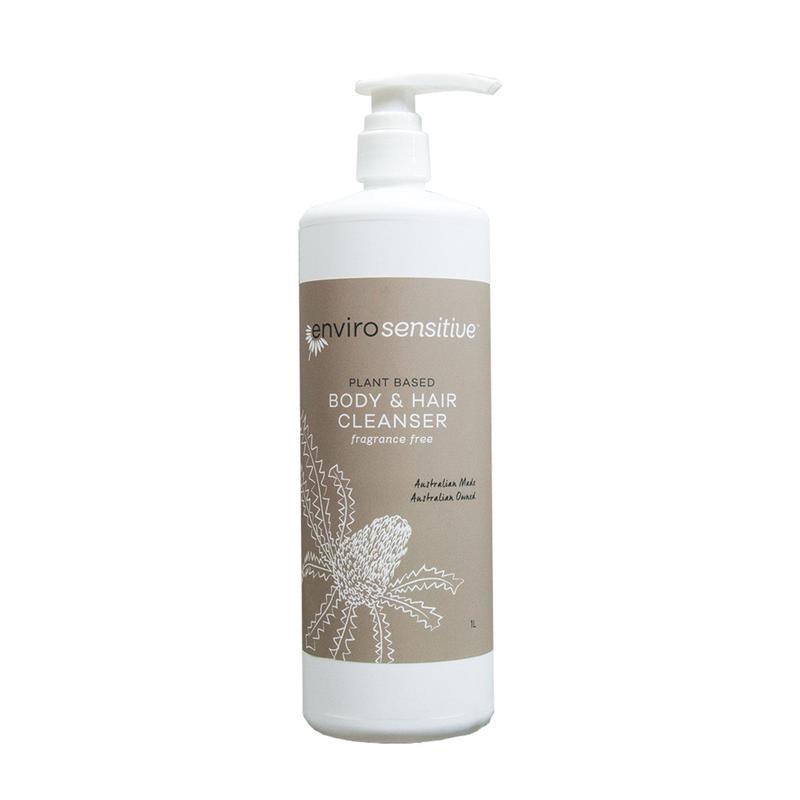 ENVIROSENSITIVE Plant Based Body & Hair Cleanser Fragrance Free 2L