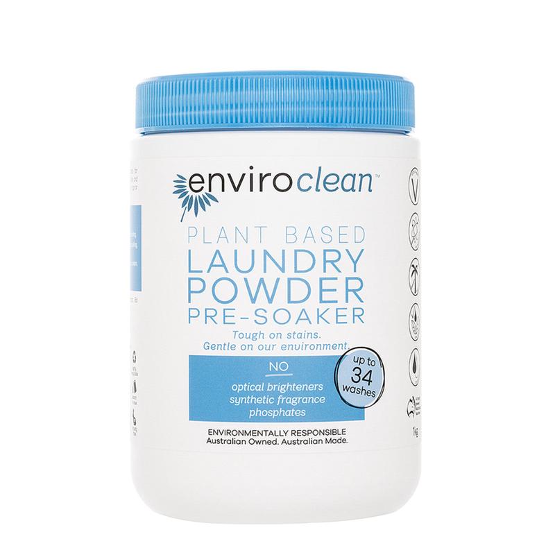ENVIROCLEAN Plant Based Pre-Soaker Laundry Powder 1Kg