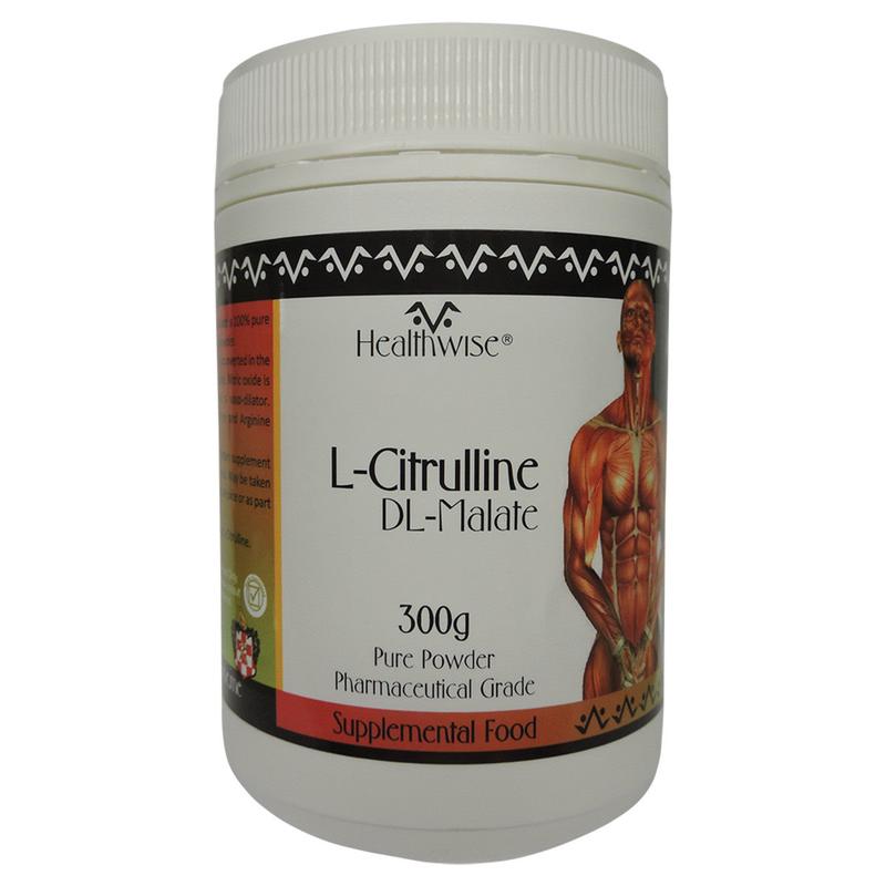 HEALTHWISE L-Citrulline DL-Malate Powder 300g