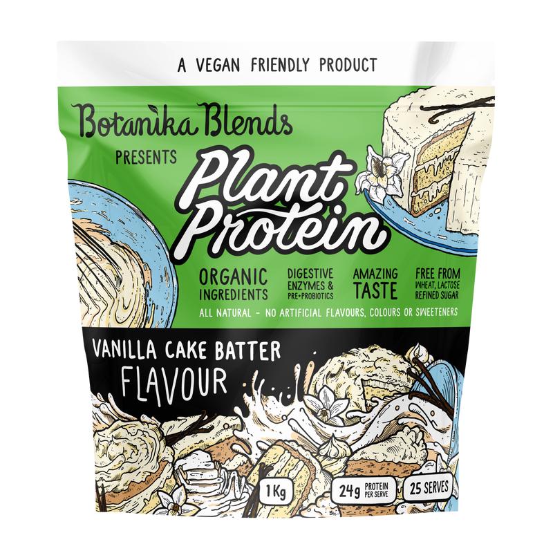BOTANIKA BLENDS Plant Protein Vanilla Cake Batter 1Kg