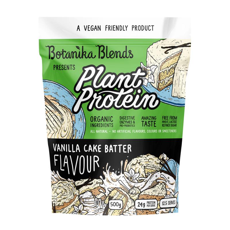 BOTANIKA BLENDS Plant Protein Vanilla Cake Batter 500g
