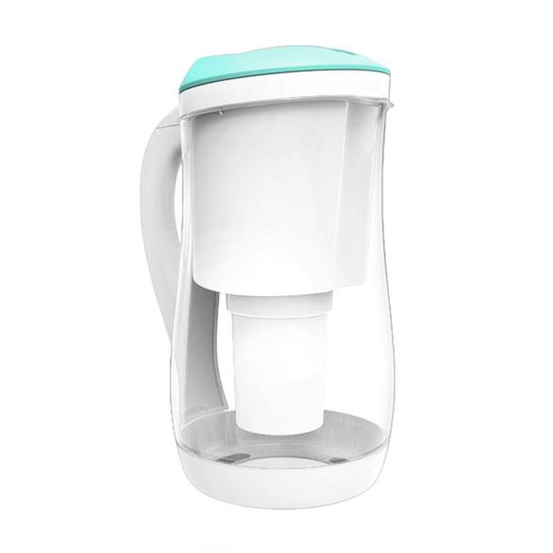 ECOBUD Gentoo Plastic Water Filter Jug 1.5L Aqua & White