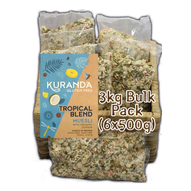 KURANDA Tropical Blend Gluten Free Muesli 3kg