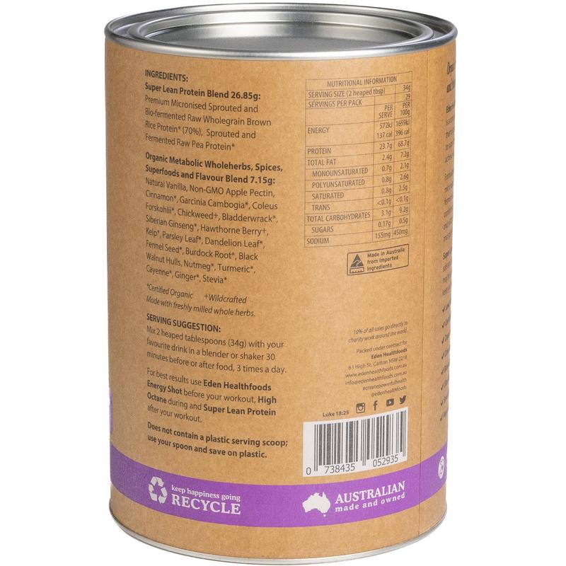 EDEN HEALTHFOODS Super Lean Protein Cinnamon & Vanilla 1kg