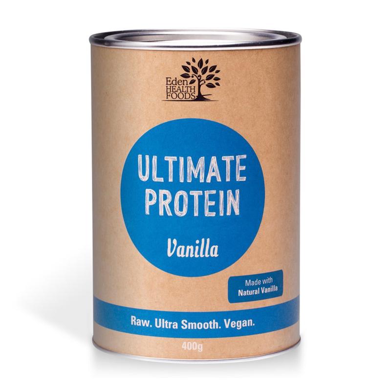 EDEN HEALTHFOODS Ultimate Protein Sprouted Brown Rice 400g Vanilla