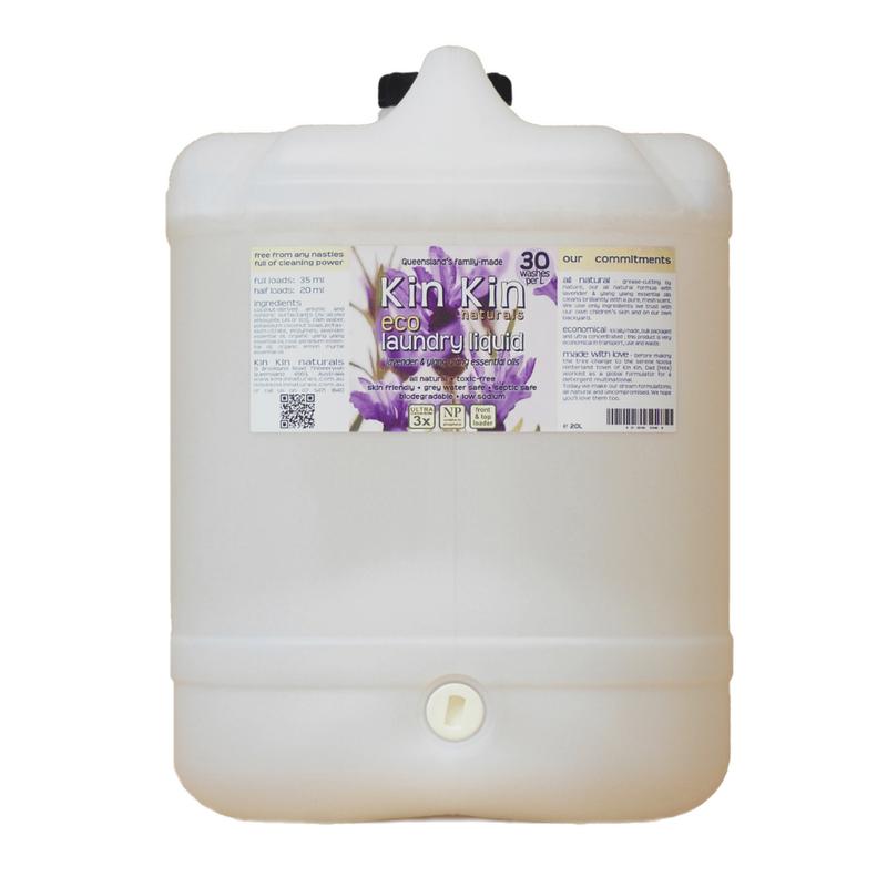 Kin Kin Bulk Laundry Liquid Lavender & Ylang Ylang 20L