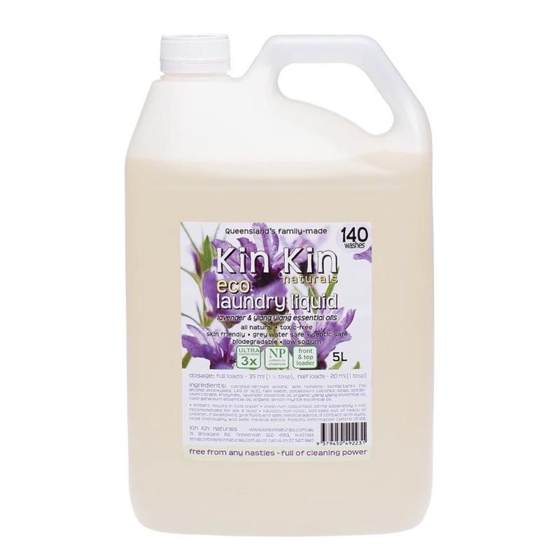 Kin Kin Bulk Laundry Liquid Lavender & Ylang Ylang 5L