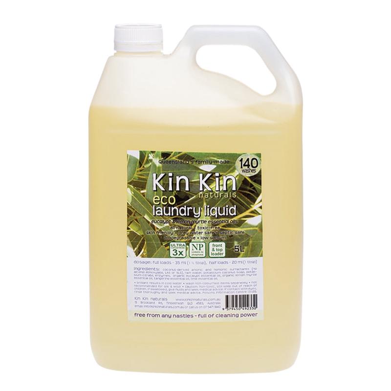 Kin Kin Laundry Liquid Eucalypt Lemon Myrtle 5L