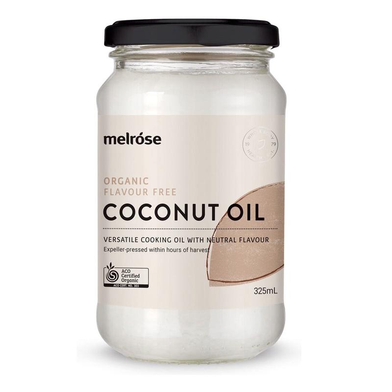 MELROSE Organic Flavour Free Coconut Oil 325ml