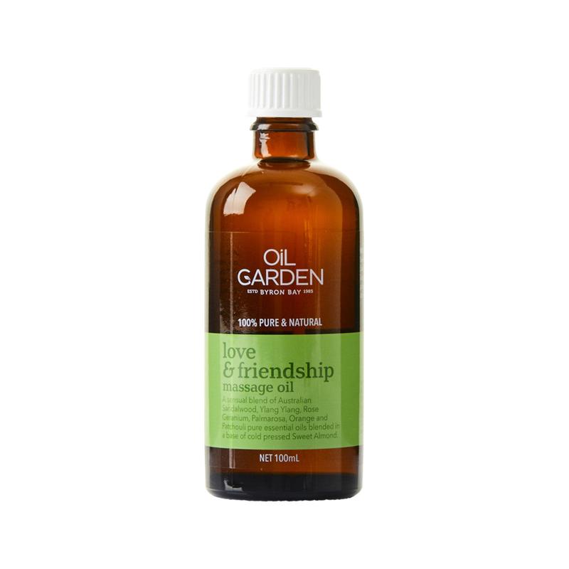 OIL GARDEN Massage Oil Blend 100ml Love & Friendship