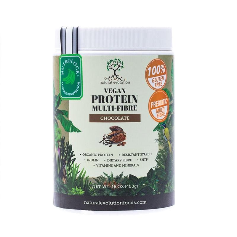 Natural Evolution Vegan Protein Multi-Fibre 400g Chocolate
