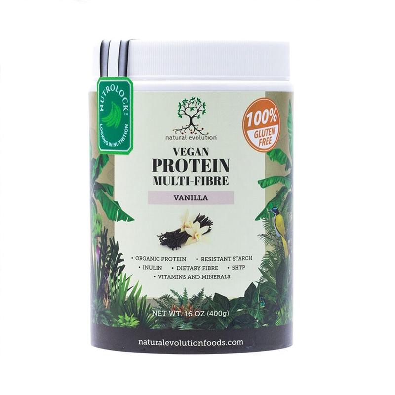 Natural Evolution Vegan Protein Multi-Fibre 400g Vanilla