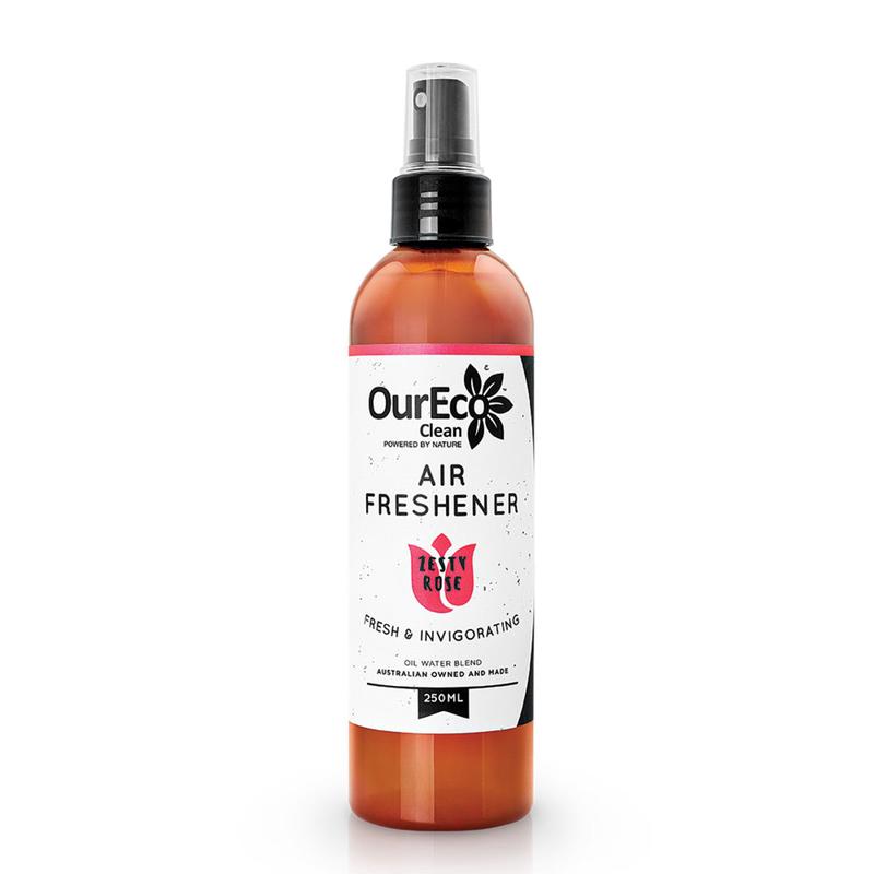 OurEco Clean Air Freshener 250ml Zesty Rose
