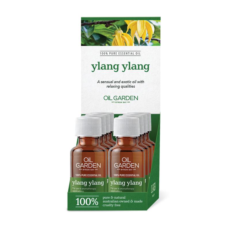 OIL GARDEN Essential Oil 25ml x 8 Display Tea Tree