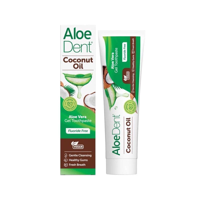 ALOE DENT Toothpaste Coconut Oil Fluoride Free 100ml