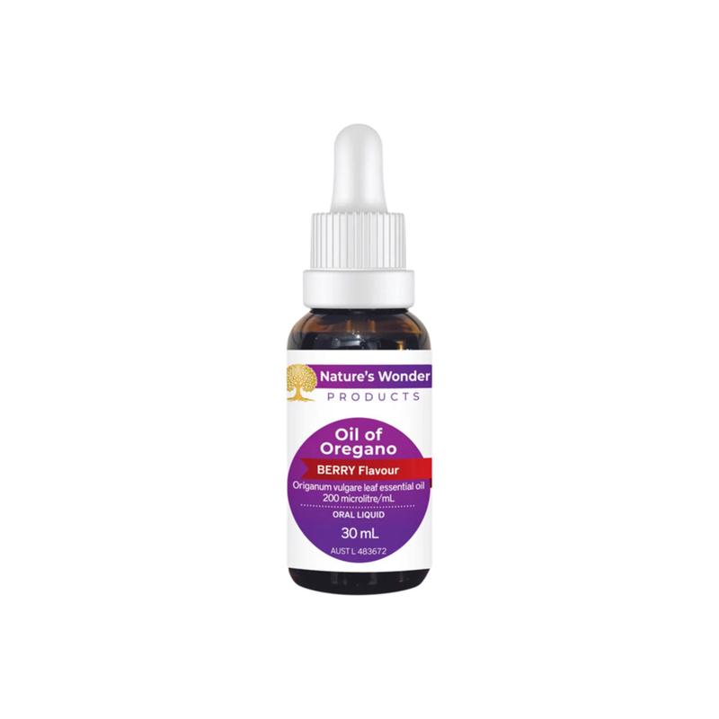 CAYENNE NATURE'S WONDER Oil of Oregano Berry Flavour 30ml