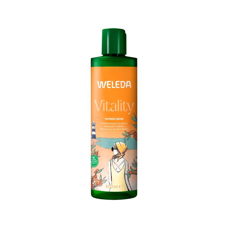 WELEDA Vitality Shower Cream Sea Buckthorn 400ml