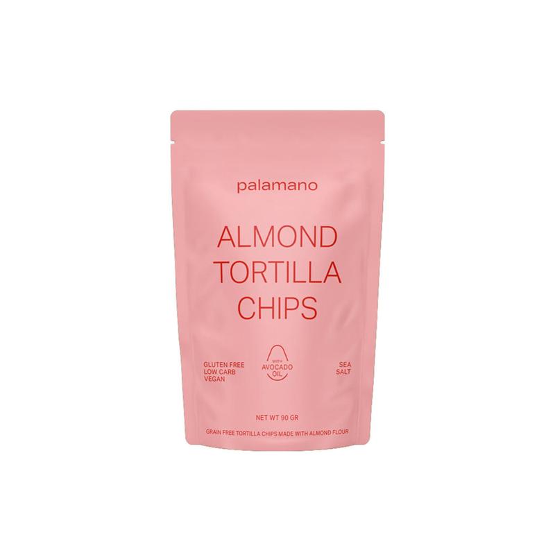 PALAMANO Almond Tortilla Chips - Sea Salt 90g