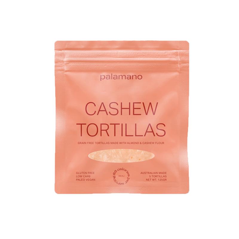 PALAMANO Cashew Tortillas 5pack 125g