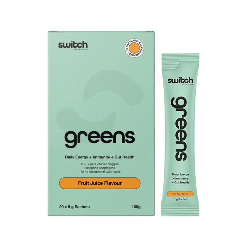 SWITCH NUTRITION Greens Sachets Fruit Juice 20x5g