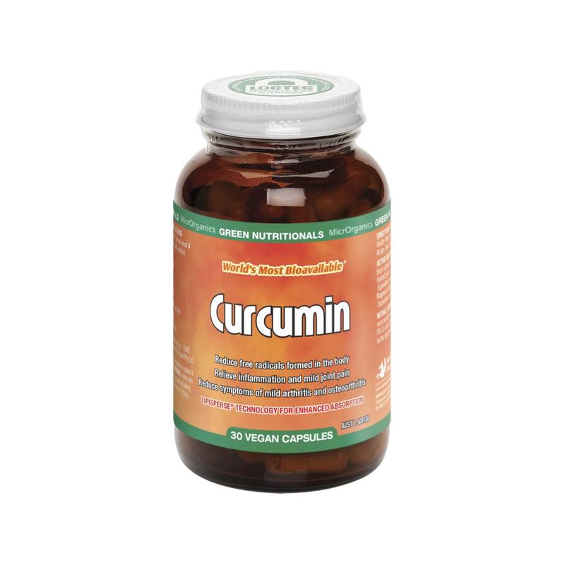 GREEN NUTRITIONALS Curcumin 30 Caps