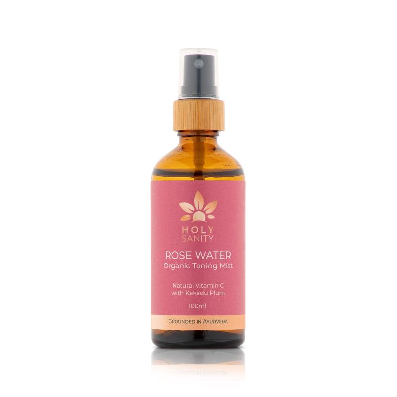 HOLY SANITY Rose Water Organic Toning Mist 100ml