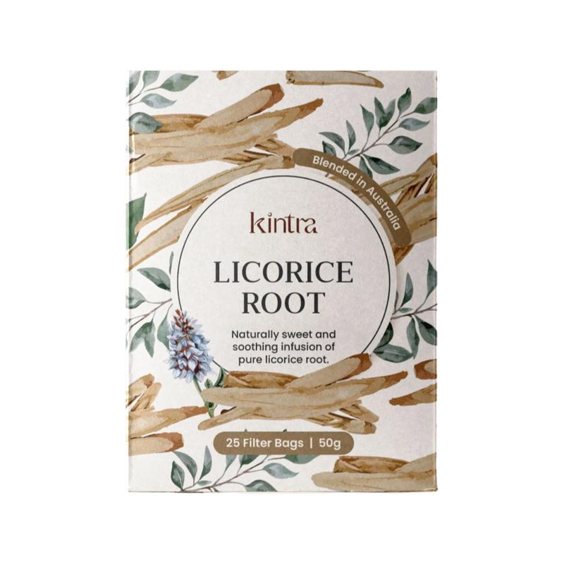 KINTRA BLENDS Herbal Tea Bags Licorice Root 25pk